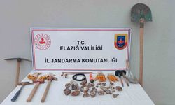 Elazığ’da kaçak kazı yapan şüpheli yakalandı