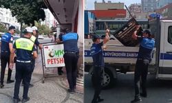 Zabıta Ekiplerinden Kaldırım İşgaline Yönelik Denetim