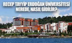 Rize Üniversitesi Nerede? Recep Tayyip Erdoğan Üniversitesi'ne Nasıl Gidilir?