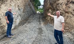 Rize'de Mezarlık Yolu Tartışması