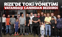 Rize’de TOKİ Yönetimi Vatandaşı Canından Bezdirdi