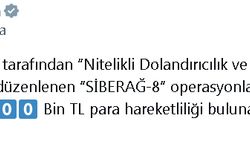 8 ilde 'Siberağ-8' operasyonları: 22 gözaltı