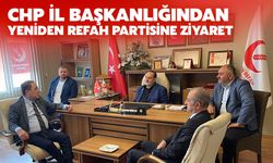 CHP Rize İl Başkanlığı'ndan Yeniden Refah Partisi'ne Ziyaret