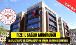 RİZE İL SAĞLIK MÜDÜRLÜĞÜ