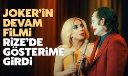 Joker'in Devam Filmi Rize'de Gösterime Girdi