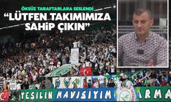 Osman Öksüz: Rizespor Taraftarı Lütfen Takımına Sahip Çıksın