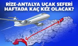 Rize-Antalya Uçak Seferleri Haftada Kaç Kez Olacak?