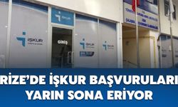 Rize’de İŞKUR Başvuruları Yarın Sona Eriyor