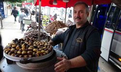 Sokak Tatlarından Kestane Kebap Tezgahları Kuruldu