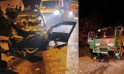 Kamyon İle Çarpışan Otomobilin Sürücüsü Hayatını Kaybetti