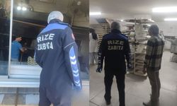 Rize'de Zabıta Ekipleri Fırınlarda Denetim Gerçekleştirdi