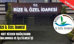 3 Adet Mağazasının Kiralanması ve İşletilmesi İşi