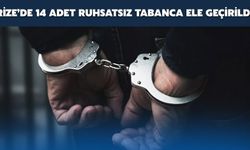 Rize’de Silah Kaçakçılığı Operasyonunda 16 Kişi Yakalandı