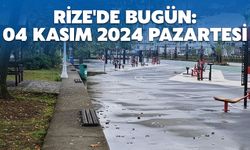 4 Kasım 2024 Rize Uçak Seferleri