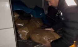 Polisin Arama Yaptığı Araçta 475 Kilogram Kaçak Tütün Ele Geçirildi