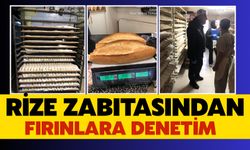 Rize Belediyesi Zabıta Ekiplerinden Ekmek Fırınlarına Denetim