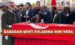 Babadan Şehit Evladına Son Veda