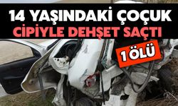 14 Yaşındaki Çoçuk Cipiyle Dehşet Saçtı: 1 Ölü