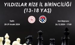 Rize’de Satranç Heyecanı Başlıyor: İl Birinciliği Turnuvaları Başlıyor