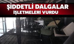 Rize'de Sahil İşletmeleri Hasar Gördü