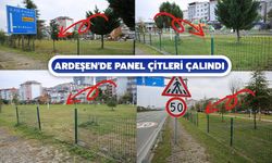 Ardeşen'de Panel Çitleri Çalındı, Belediye Suç Duyurusunda Bulunacak