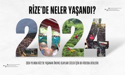 2024 Yılında Rize'de Neler Yaşandı