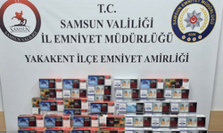 Samsun'da 20 Bin Adet Makaron Ve 25 Kilo Kaçak Tütün Ele Geçirildi