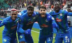 Çaykur Rizespor İlk Yarıda 24 Puan Topladı