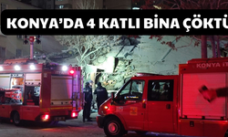 Konya’da 4 Katlı Bina Çöktü