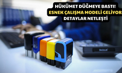 Yeni Çalışma Modeli İçin Start Verildi