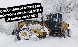 Doğu Karadeniz’de 338 Köy Yolu Kar Nedeniyle Ulaşıma Kapandı