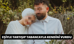 Eşiyle Tartışıp Tabancayla Kendini Vurdu