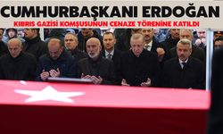 Cumhurbaşkanı Erdoğan, Kıbrıs Gazisi Komşusunun Cenaze Törenine Katıldı