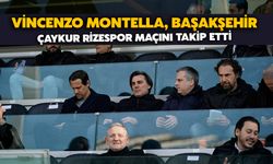 Vincenzo Montella, Başakşehir - Çaykur Rizespor Maçını Takip Etti