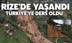 Rize'de Yaşandı, Türkiye'ye Ders Oldu