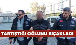 Tartıştığı Oğlunu Bıçakladı