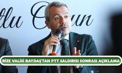 Rize Valisi Baydaş'tan PTT Saldırısı Sonrası Açıklama