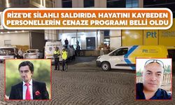 Rize'de Silahlı Saldırıda Hayatını Kaybeden Personellerin Cenaze Programı Belli Oldu