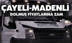 Çayeli-madenli Dolmuş Fiyatlarına Zam