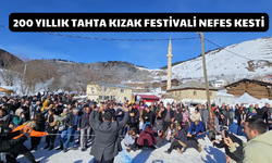 200 Yıllık Tahta Kızak Festivali Nefes Kesti