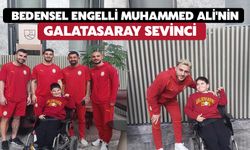 Bedensel Engelli Muhammed Ali'nin Galatasaray Sevinci