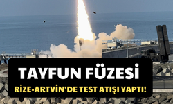 Türkiye’nin Yerli Füzesi Tayfun, Rize’de Test Edildi!