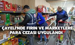 Çayeli'nde Fırın Ve Marketlere Para Cezası Uygulandı