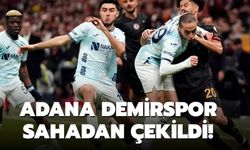 Adana Demirspor, Galatasaray Maçında Sahadan Çekildi!