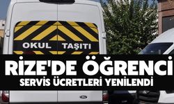 Rize'de Yeni Dönemde Öğrenci Servis Ücretleri Belirlendi