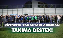 Rizespor Taraftarlarından Takıma Destek!