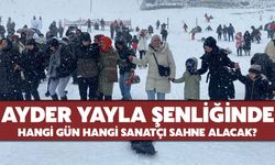 Ayder Yayla Şenliğinde Hangi Gün Hangi Sanatçı Sahne Alacak?