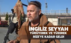 İngiliz Seyyah Yürüyerek Ve Yüzerek Rize'ye Kadar Geldi