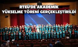 RTEÜ'de Akademik Yükselme Töreni Gerçekleştirildi