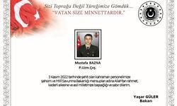 Şehit uzman çavuşun cenazesi memleketinde